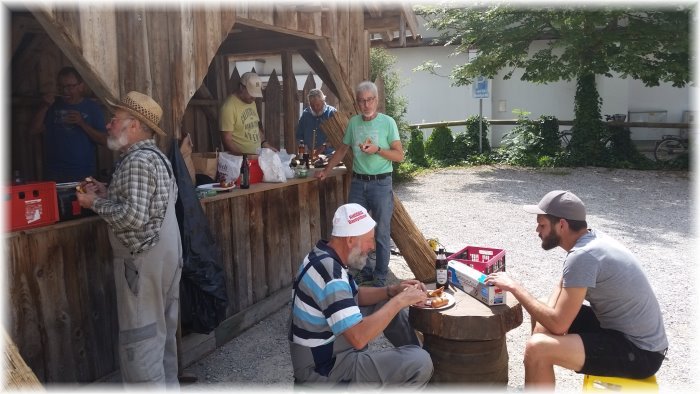 Frundsbergfest 2018 - Lageraufbau