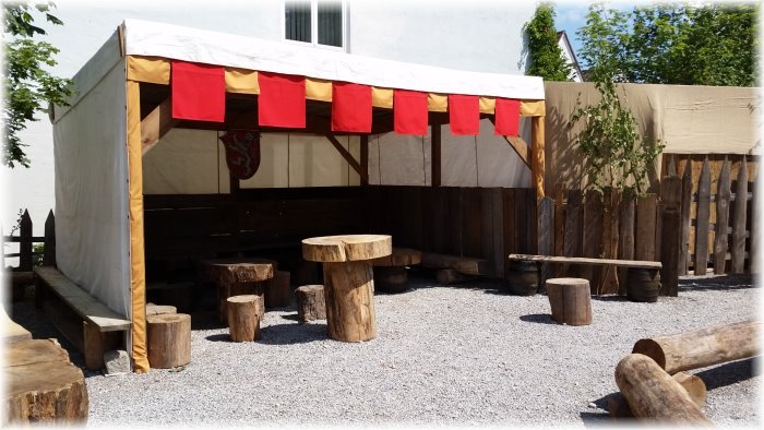 Frundsbergfest 2018 - Lageraufbau