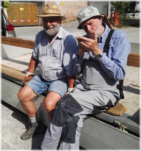 Frundsbergfest 2023 - Lagerbau