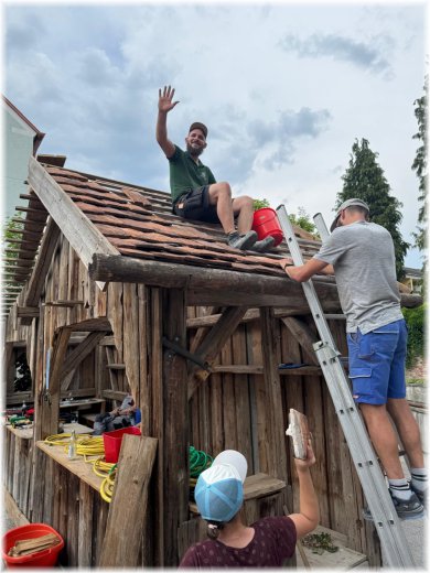 Frundsbergfest 2026 - Lagerbau