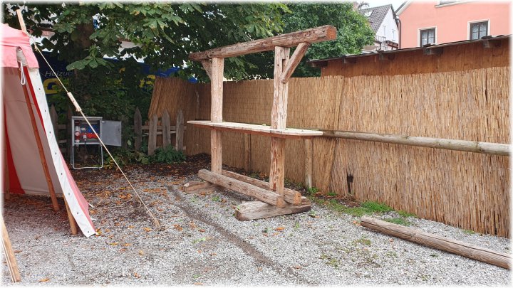 Frundsbergfest 2026 - Lagerbau